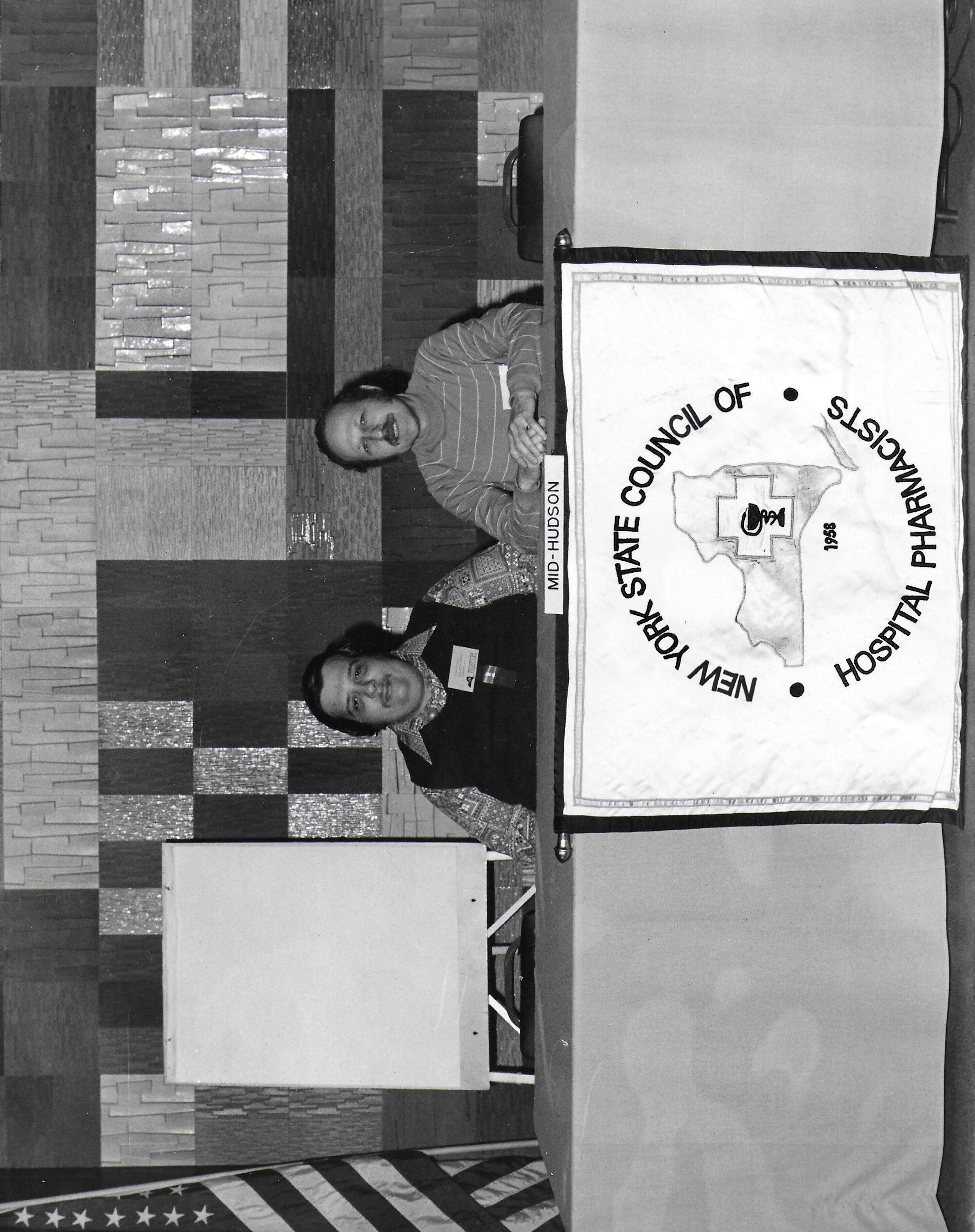 Mid Hudson Delegates Sitting at a table in 1977