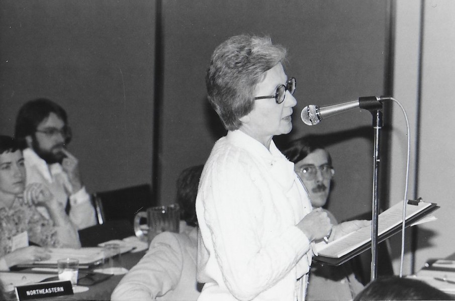 Esther Eddy Speaking