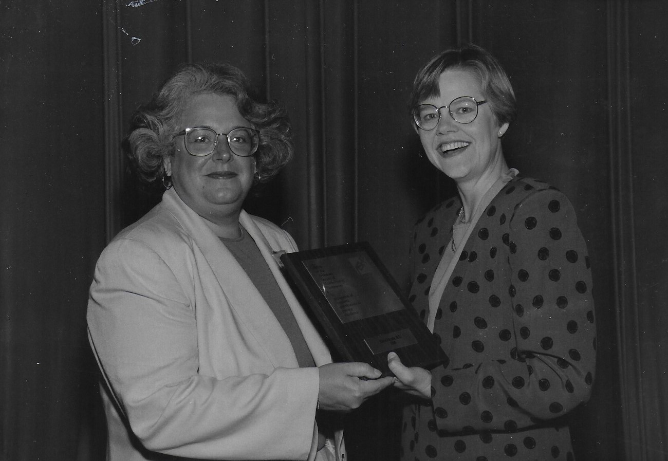 Patti Siola WInning Award