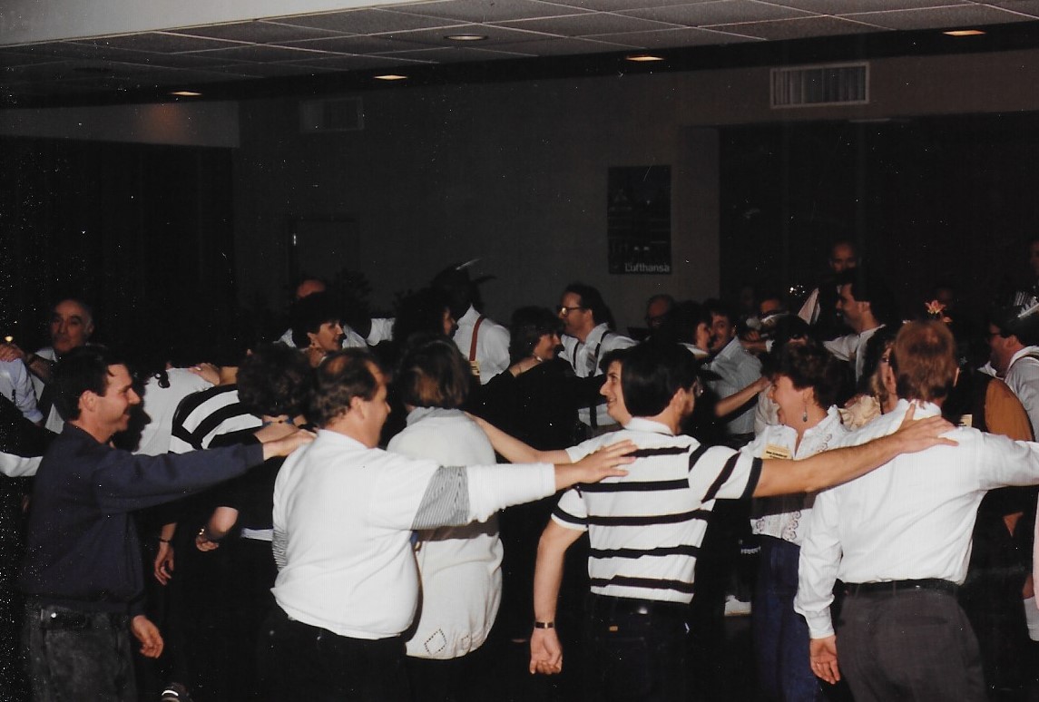 Group Dancing at Party