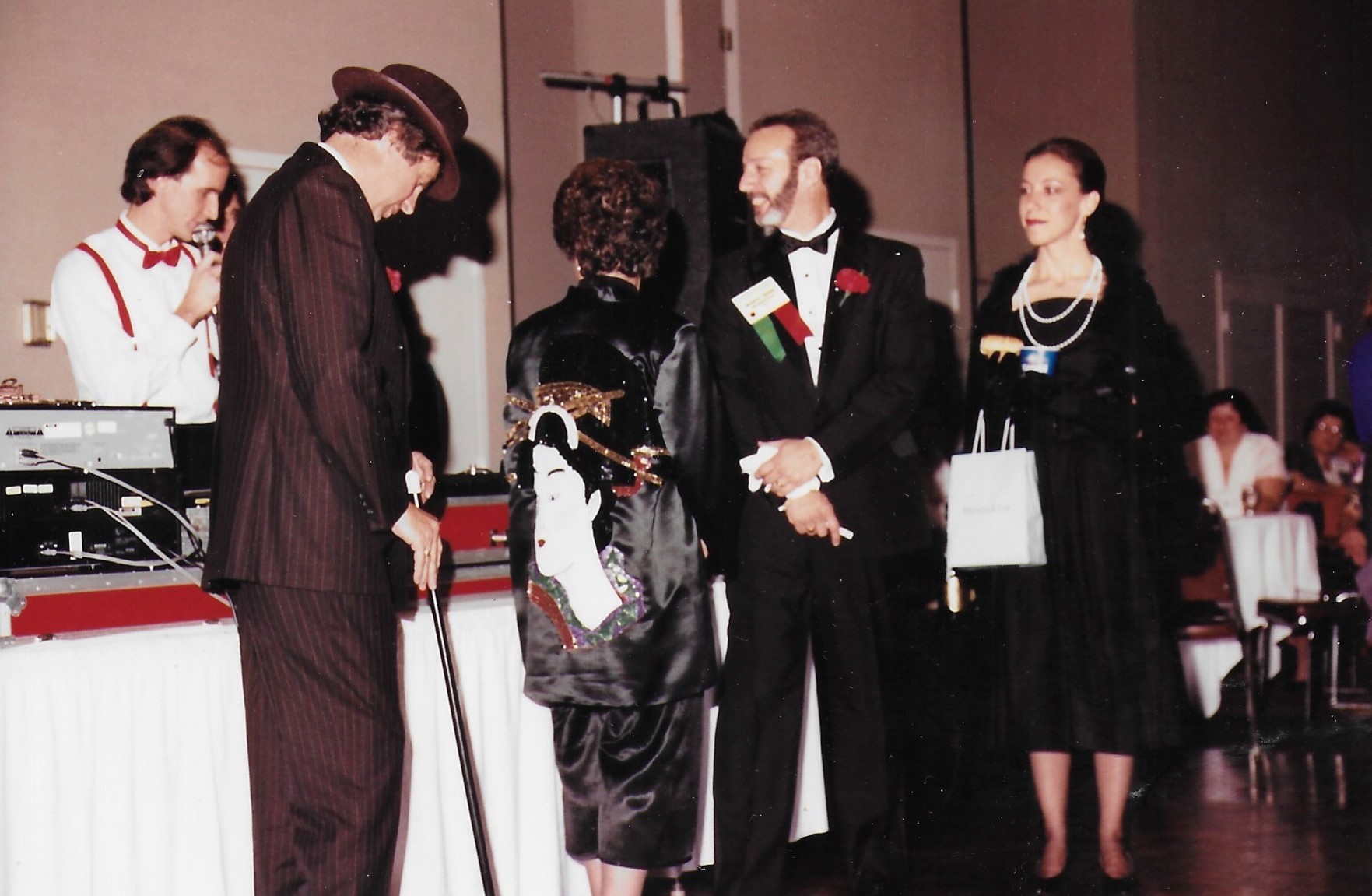 Guests Dressed Up on Friday Night