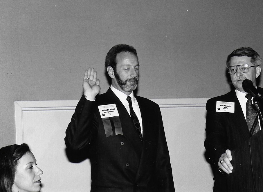 Taking Oath of Office
