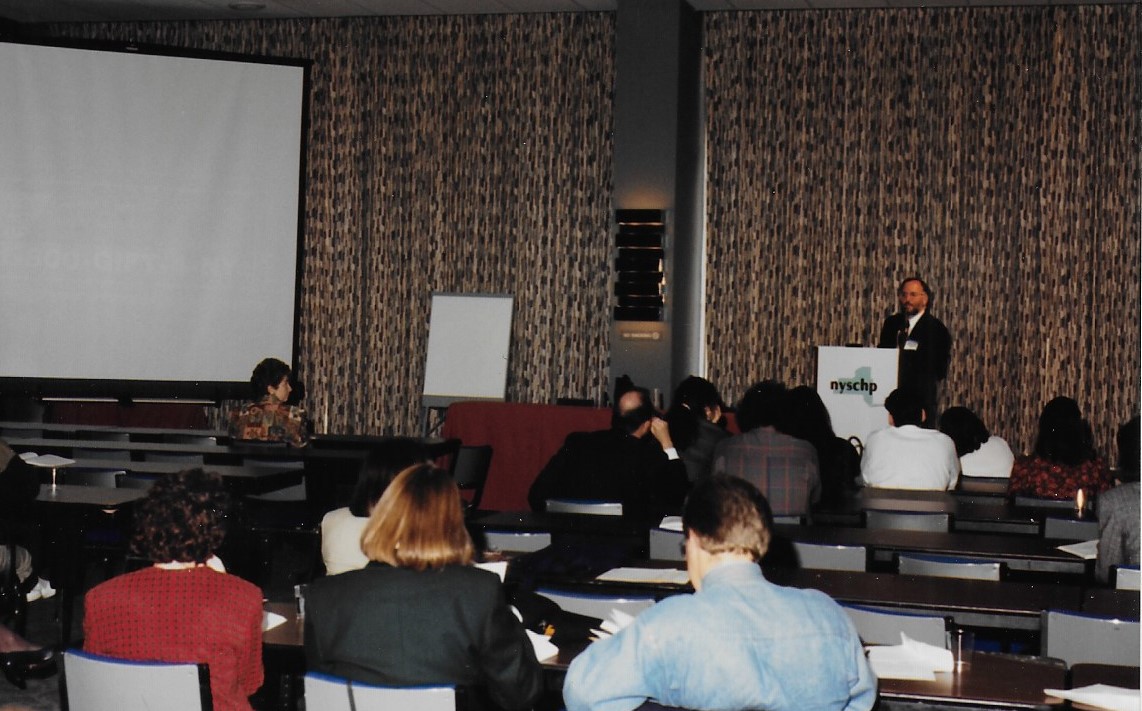 Lawrence Chodoff Speaks to Crowd