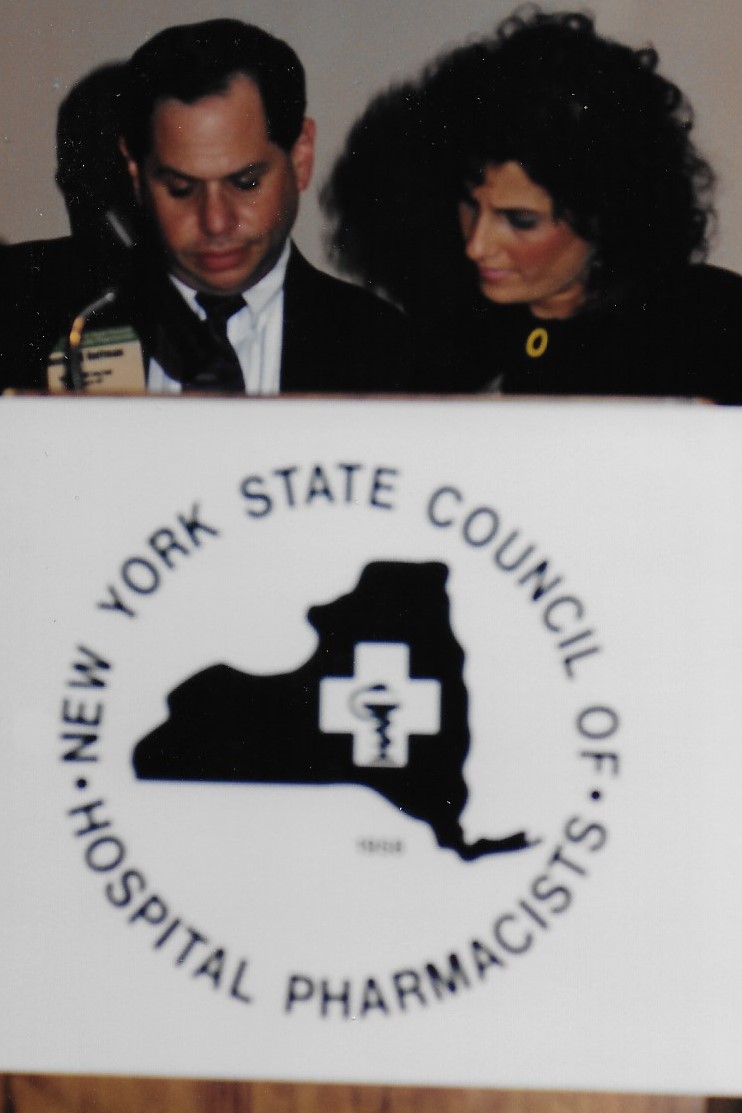 Nancy Diliegro and Dustin Hoffman