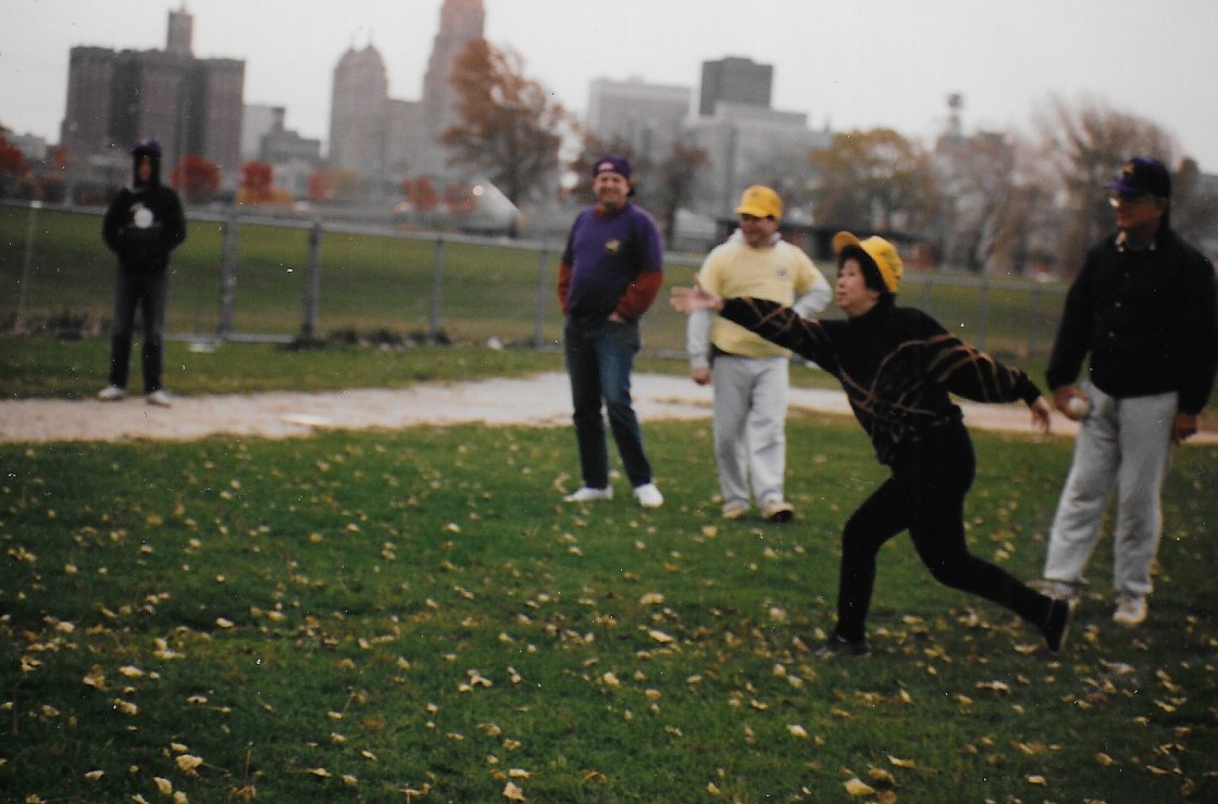 Softball First Pitch
