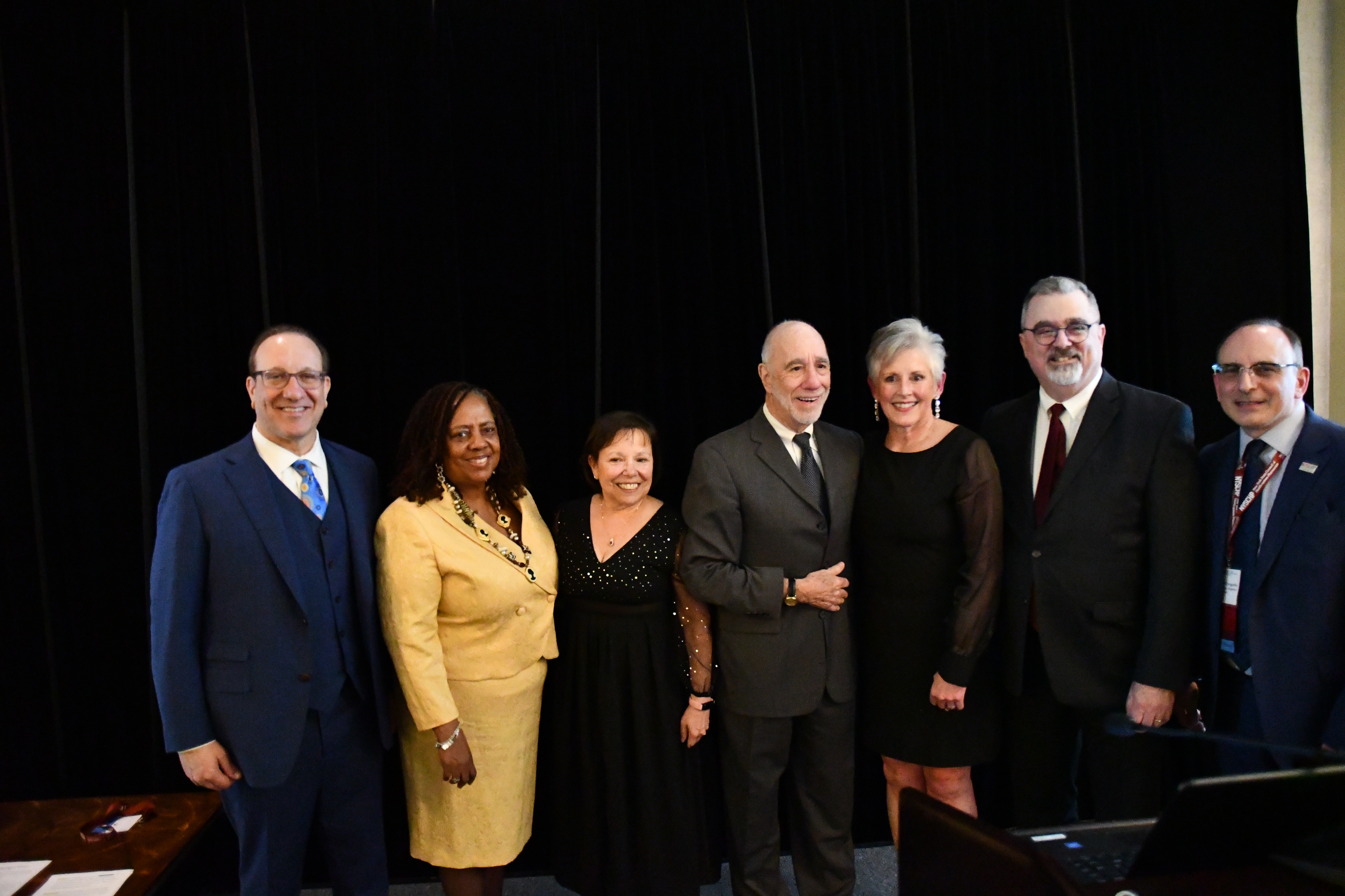 Mehl award winners pose together